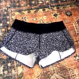Floral print Lulu lemon shorts